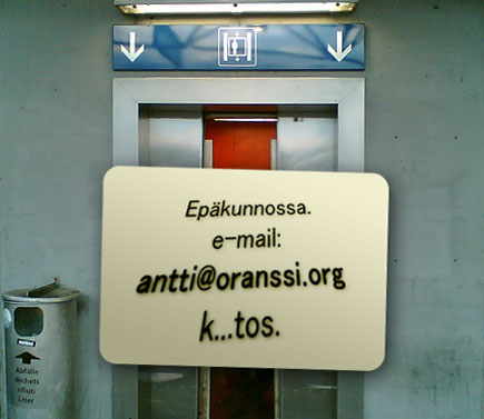 palautelomake poissa 
k�yt�st�